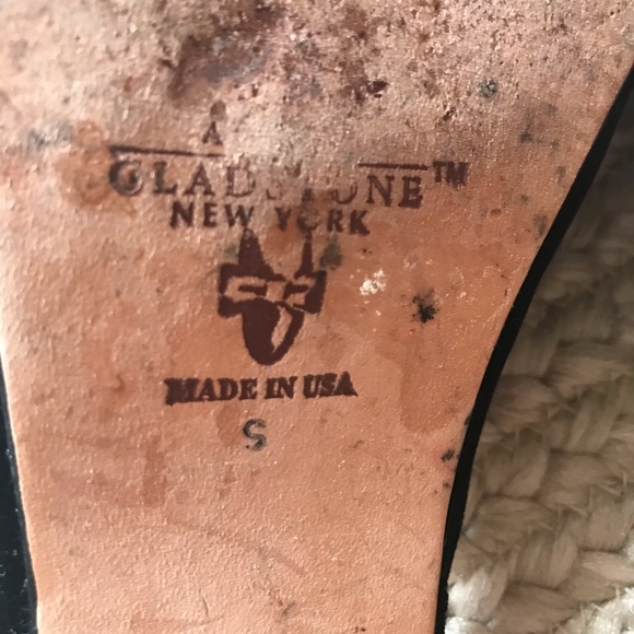 Amy Jo Gladstone Black Velvet Mules Sz 5 - Picture 5 of 10